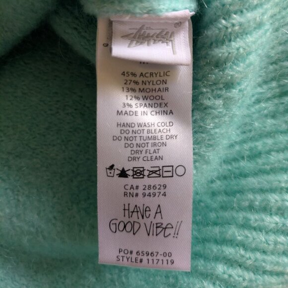 Stussy unisex knit vest M - Picture 7 of 7